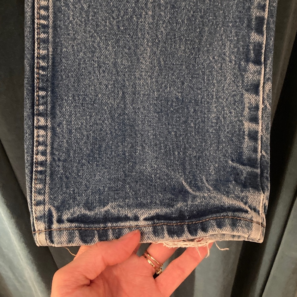 Wrangler Classic, Perfectly Worn Vintage Jeans - Blue - Picture 4 of 6
